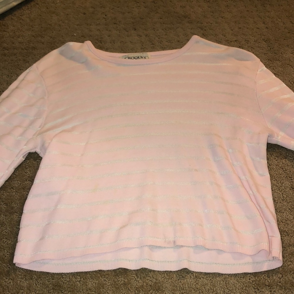 Boutique pink sweater